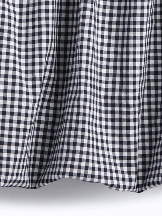 Top de popeline com bolhas