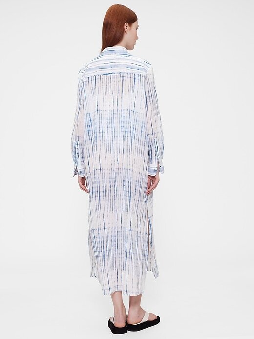 Vestido-camisa de voile GapStudio Vestido-camisa de voile GapStudio