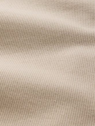 Vestido camiseta mini canelado