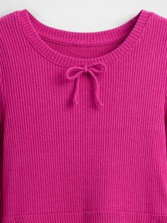 Vestido canelado Softspun infantil