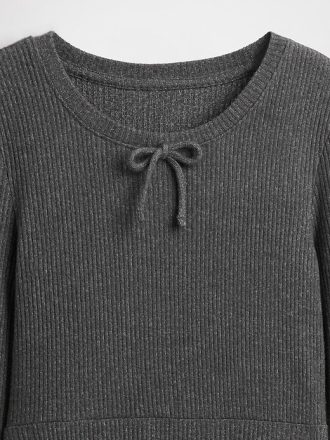 Vestido canelado Softspun infantil