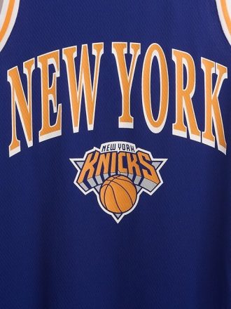 Vestido curto com camisa reciclada do NBA New York Knicks
