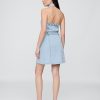 Vestido curto Icon Denim Halter