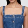 Vestido curto jeans Vestido curto jeans