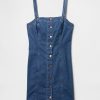 Vestido curto jeans Vestido curto jeans