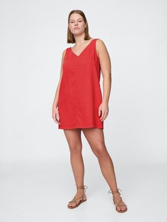 Vestido curto jeans ultramacio