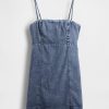 Vestido curto jeans ultramacio Vestido curto jeans ultramacio