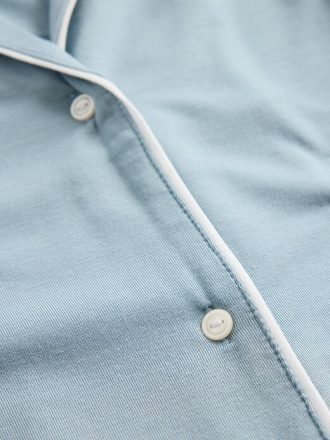 Vestido de camisa de pijama modal