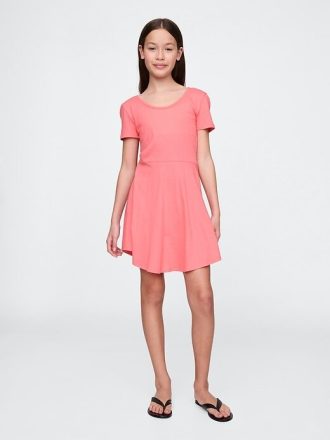 Vestido de malha infantil