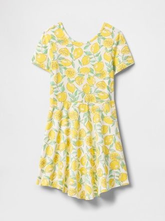 Vestido de malha infantil