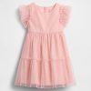 Vestido de tule em camadas para bebês e crianças pequenas Vestido de tule em camadas para bebês e crianças pequenas