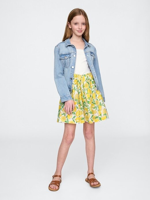 Vestido infantil de técnica mista Vestido infantil de técnica mista