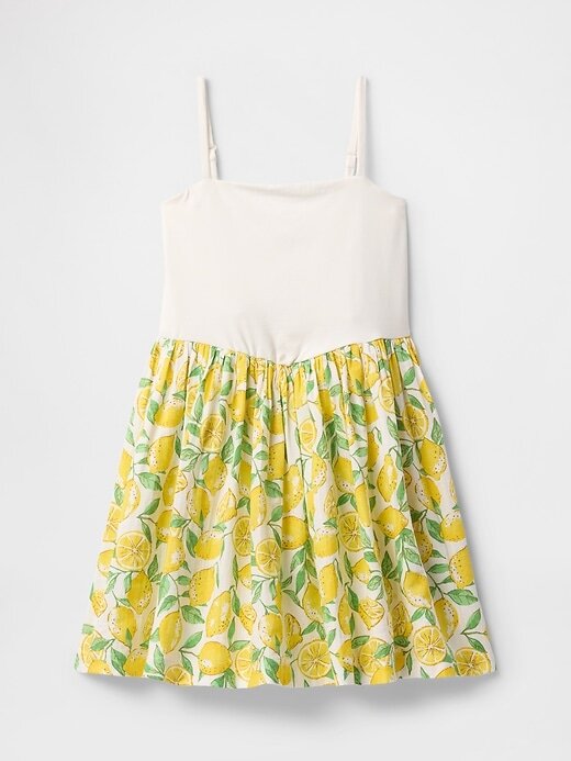 Vestido infantil de técnica mista Vestido infantil de técnica mista