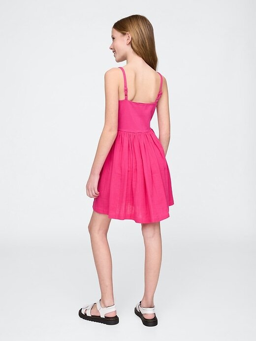 Vestido infantil de técnica mista Vestido infantil de técnica mista