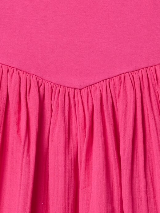 Vestido infantil de técnica mista Vestido infantil de técnica mista