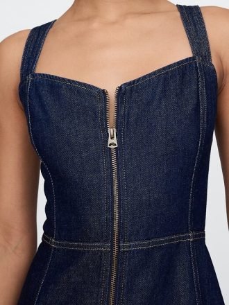 Vestido longo jeans ultramacio