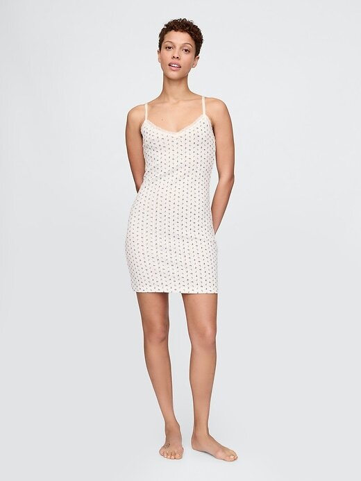 Vestido PJ Slip Pointelle Vestido PJ Slip Pointelle